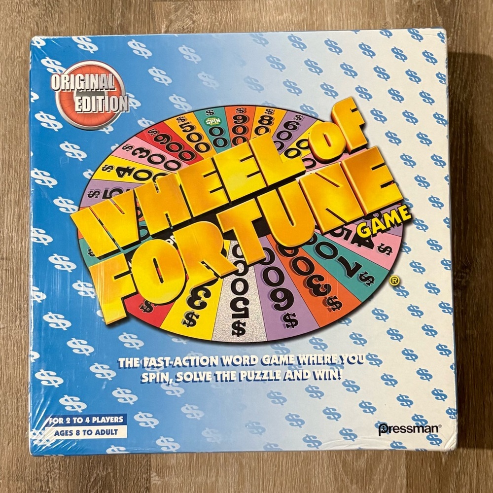 Wheel of Fortune Board Game - Original Edition